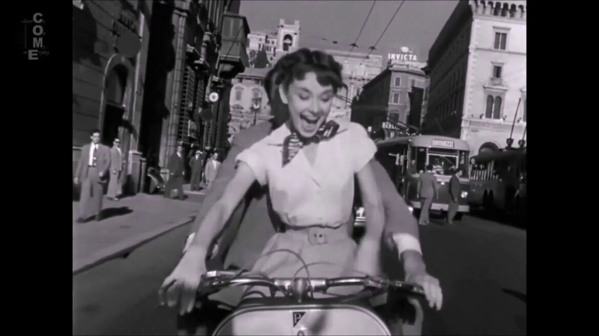 ローマの休日　roman holiday　オードリー・ヘップバーン